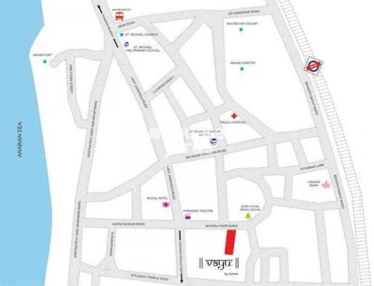 Omkar Vayu Location Image