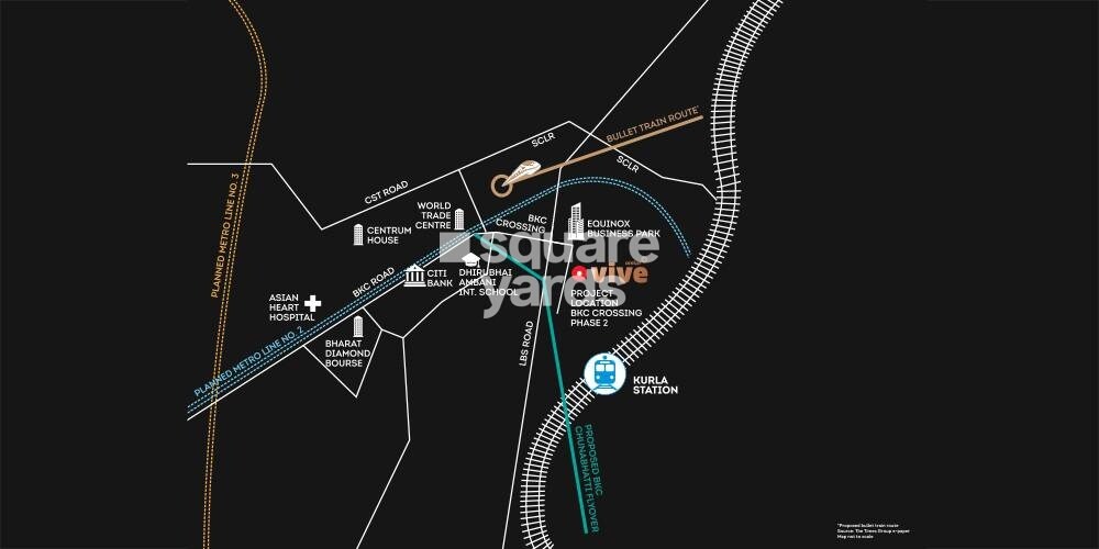 Omkar Vive Location Image