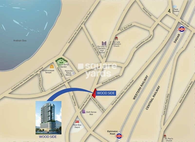 Omkar Woodside Location Image