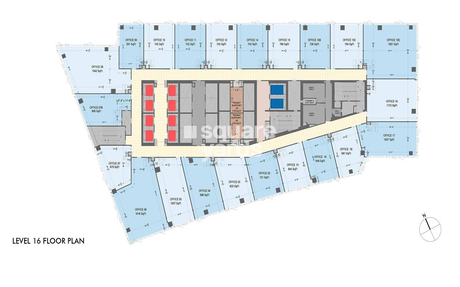 One Lodha Place Floor Plans