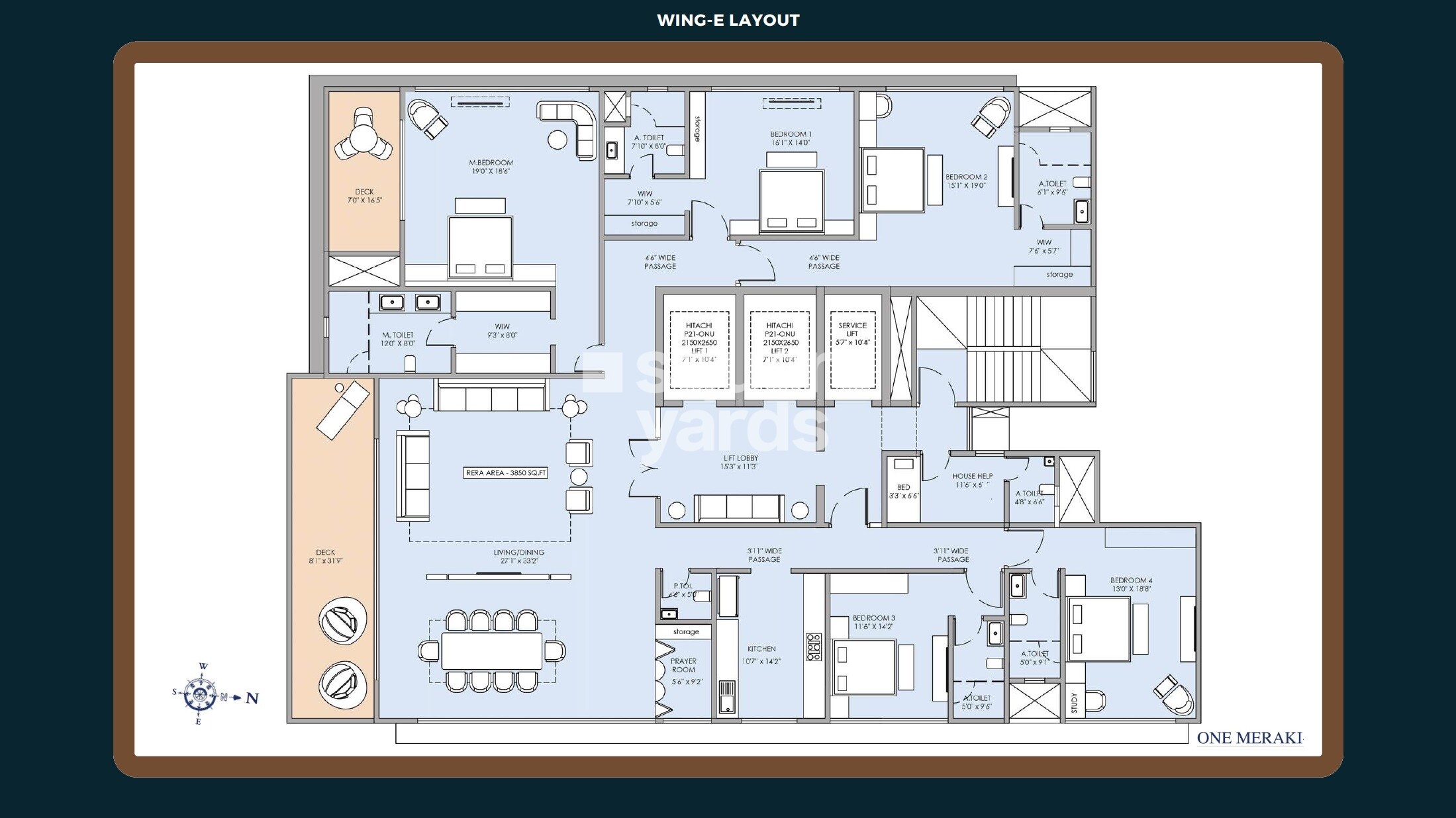 One Meraki Floor Plans 3