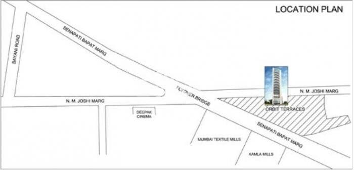 Orbit Terrace Location Image