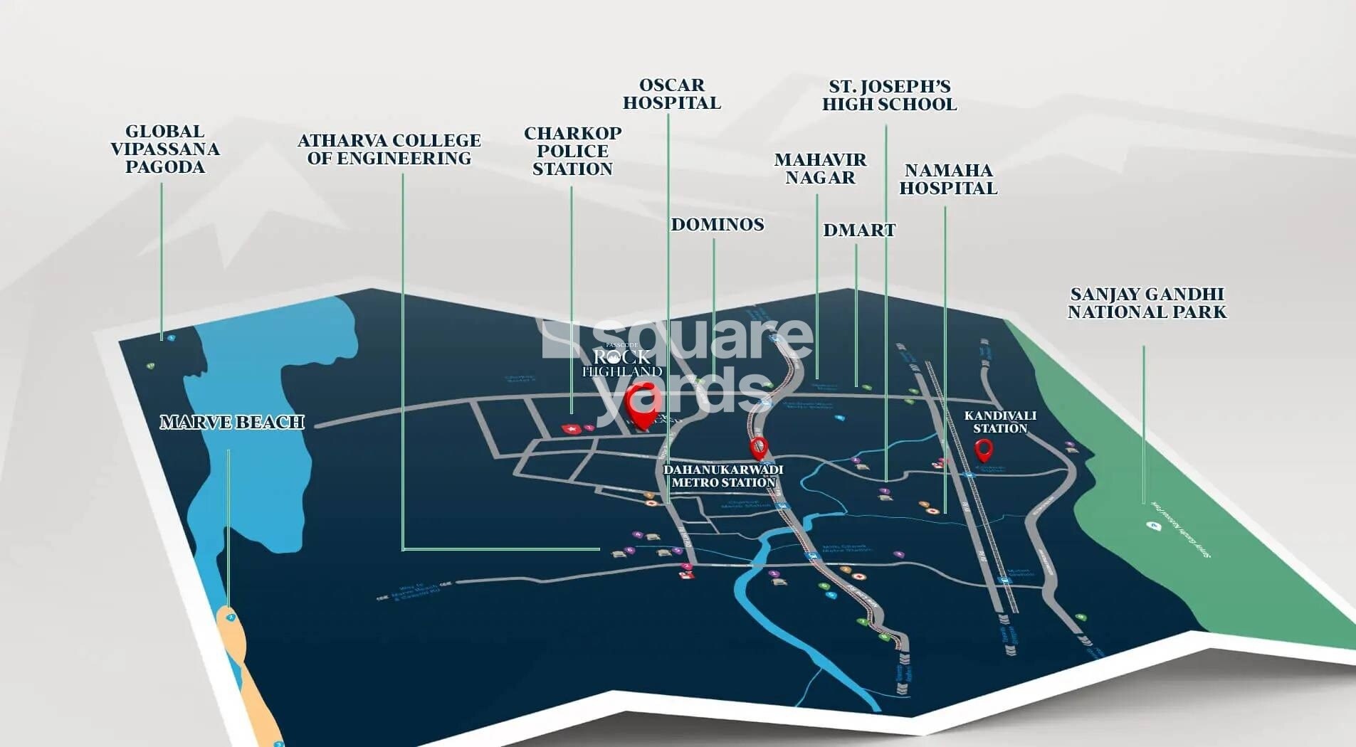 Origin Rock Highland Location Image