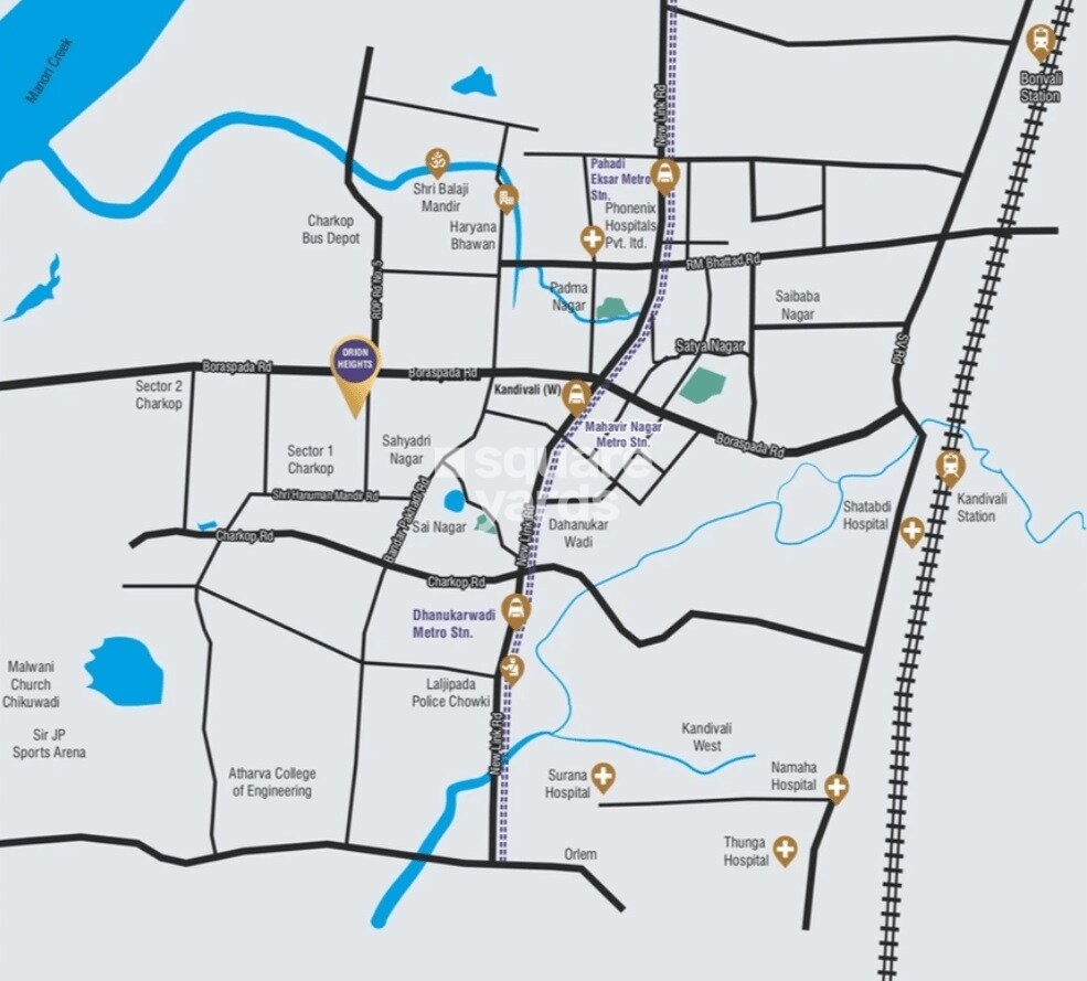 Orion Heights Location Image