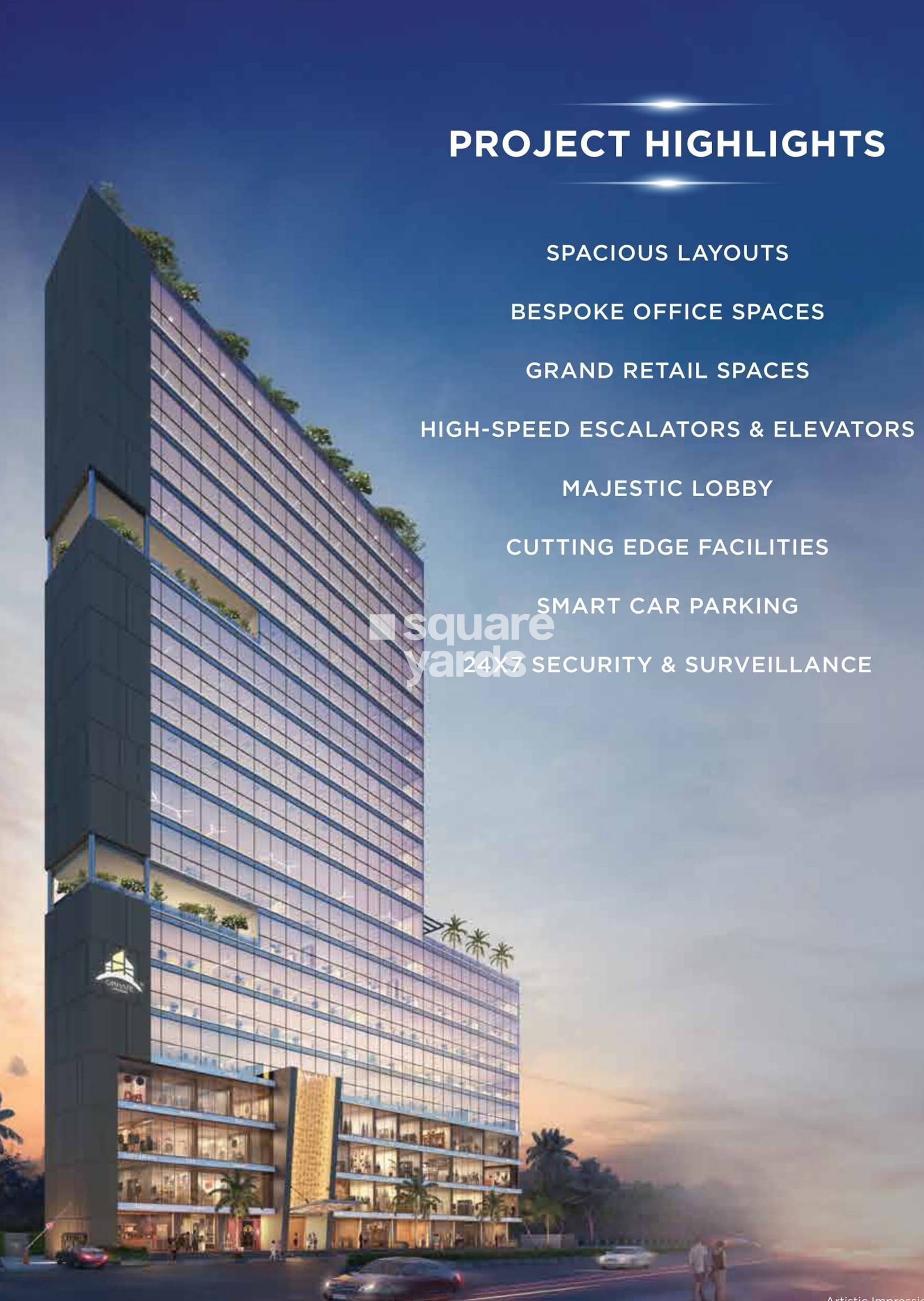 Ornate Solitaire Tower View