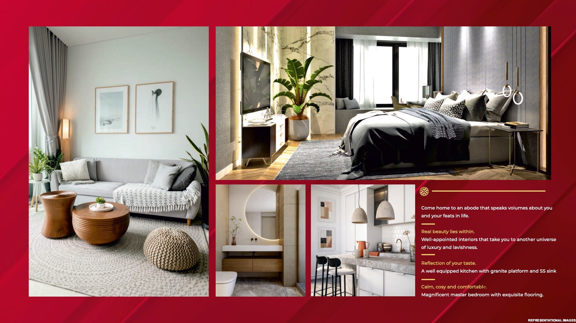 Oscar Om Nandanvan Apartment Interiors 1