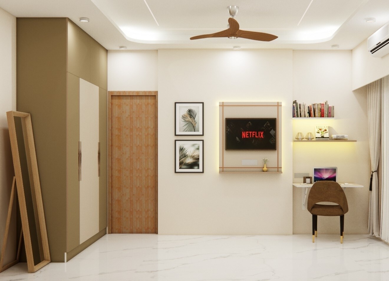 Oscar Om Nandanvan Apartment Interiors 14