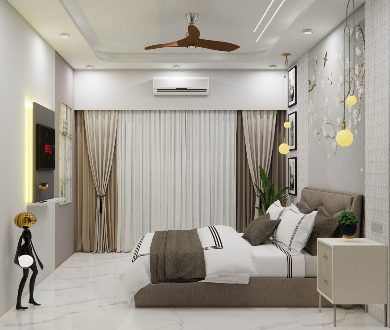 Oscar Om Nandanvan Apartment Interiors 2
