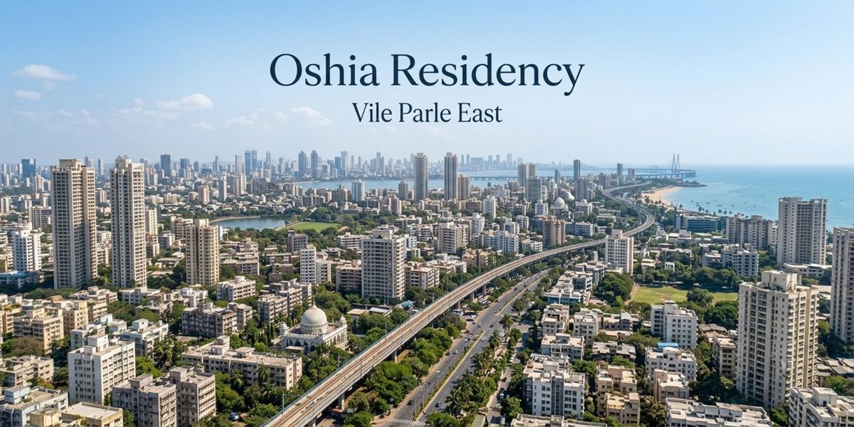 Oshia Residency residential project in Vile Parle East