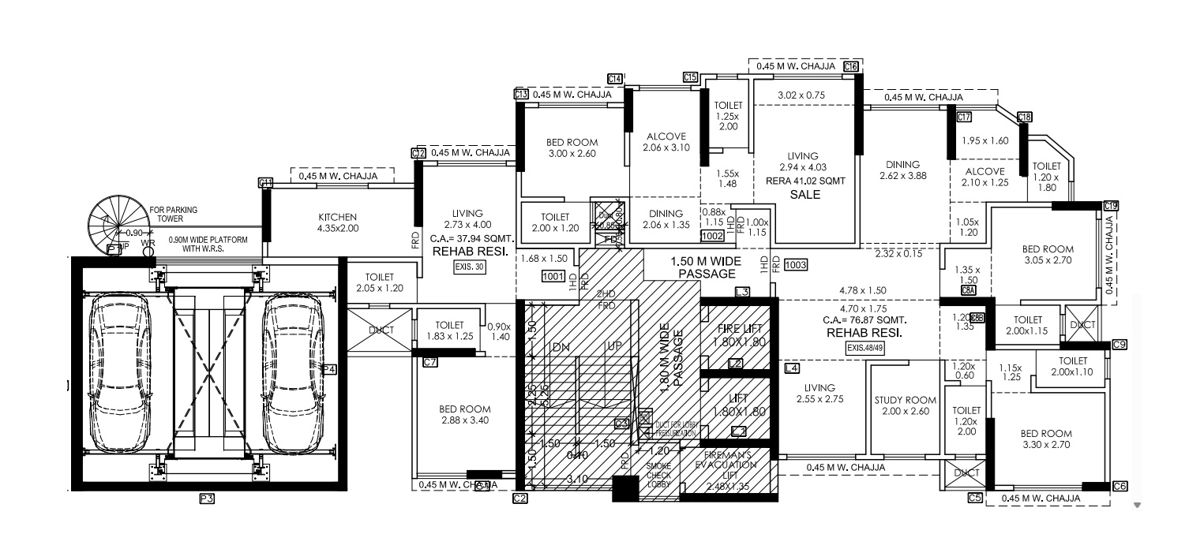 Ostwal And Neumec Nikhil Heights Floor Plans
