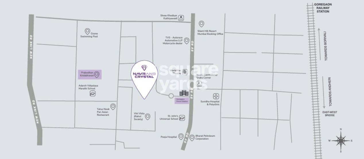 Oxford Navrang Crystal Location Image