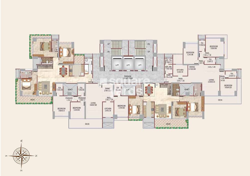 Ozone Kingsville Floor Plans