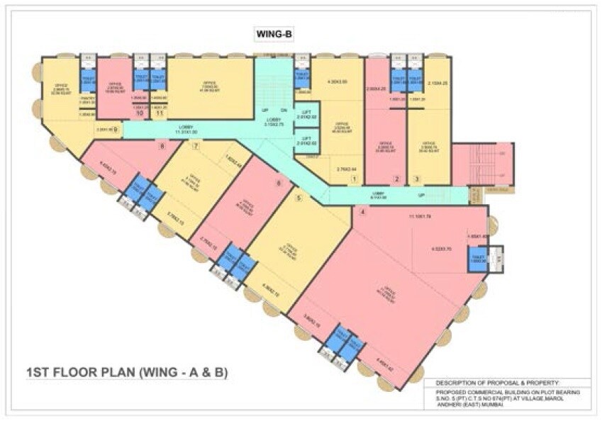 Pahuja Business Avenue Floor Plans 1