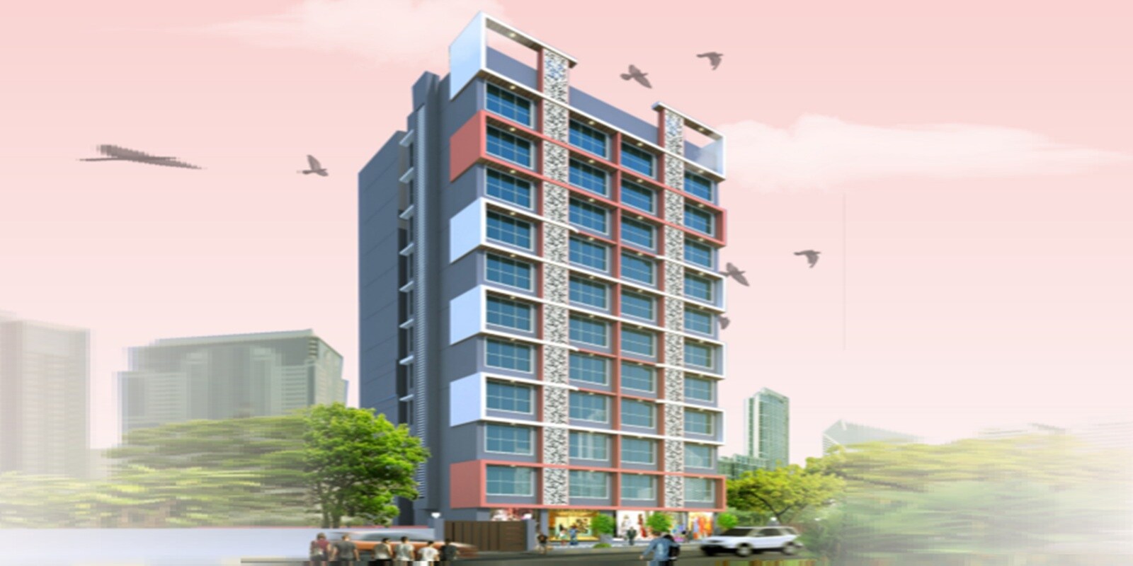 Panchnaad Optimus residential project in IC Colony