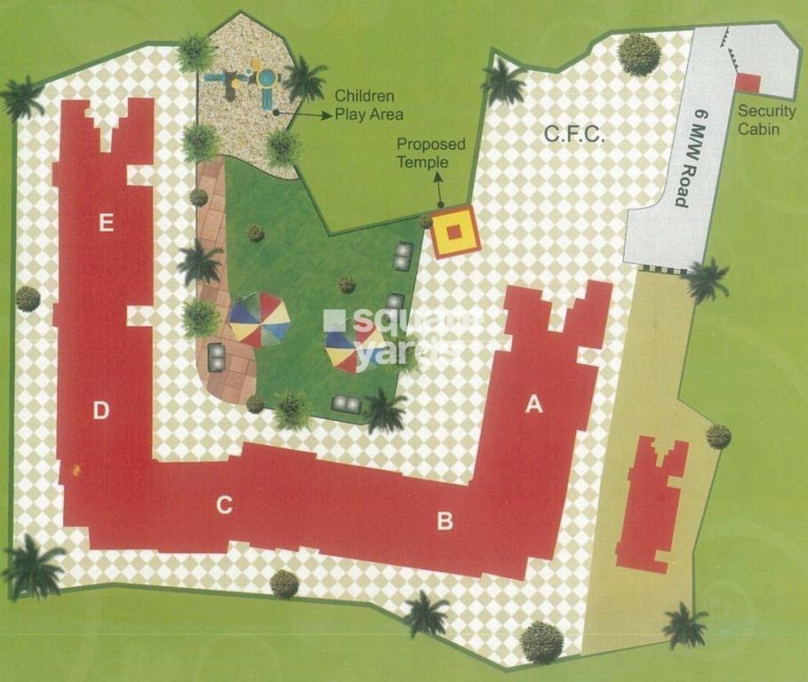 Panchratna Nisarg Residency Master Plan Image