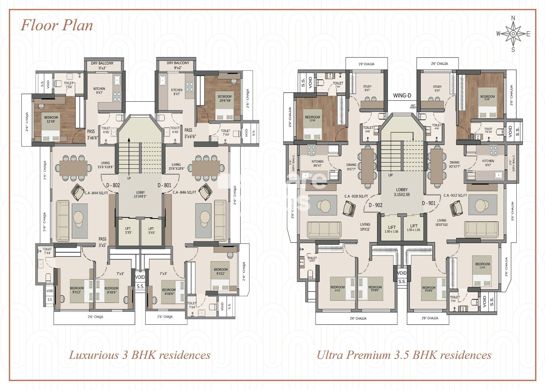 Panom Park Malad Floor Plans 2