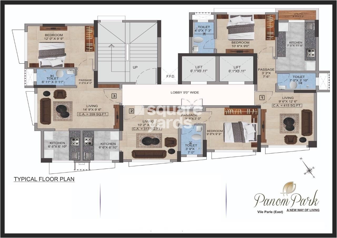 Panom Park Floor Plans 1