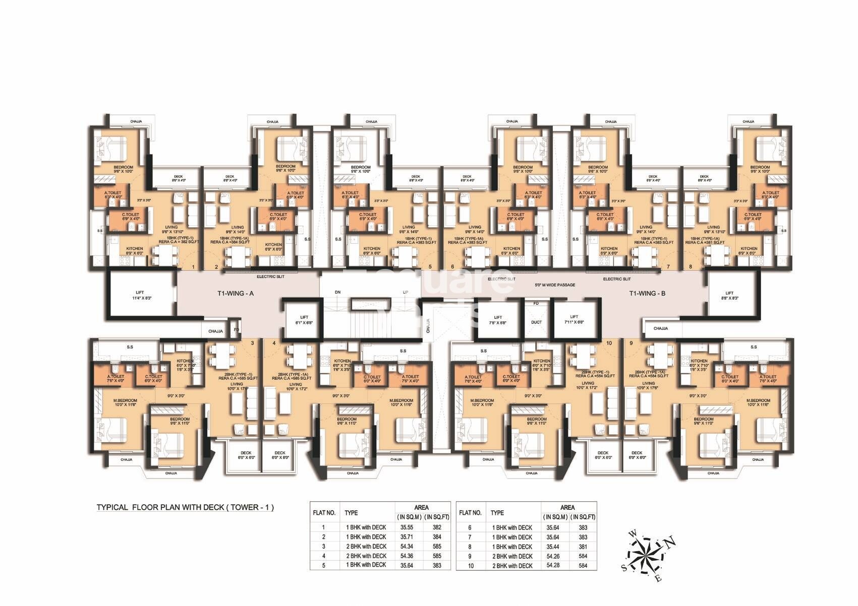Paradigm 71 Midtown Floor Plans 3