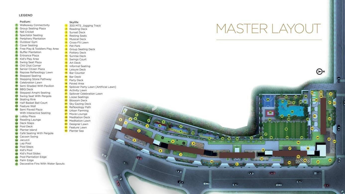 Paradigm 71 Midtown Master Plan Image