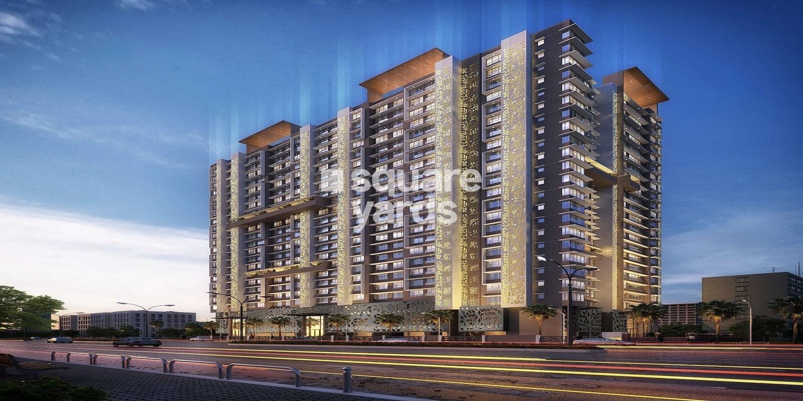 Paradigm Ananda Residency Apartment Exteriors