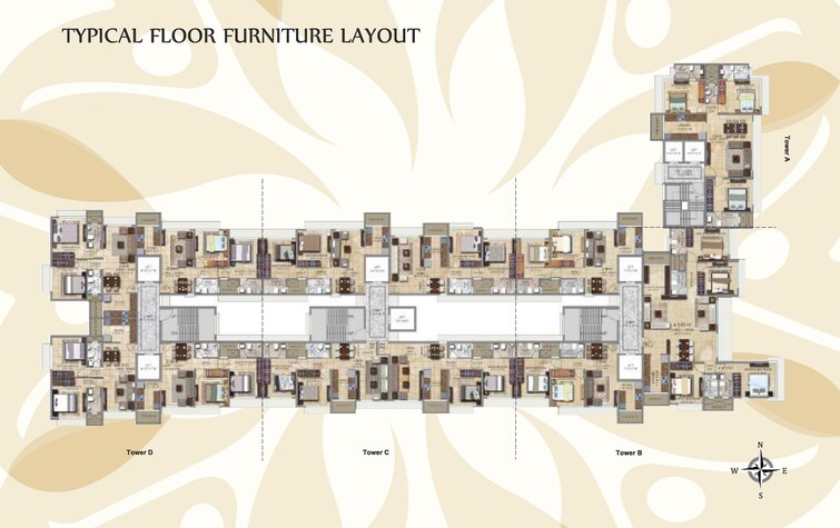 Paradigm Ananda Residency Floor Plans 1