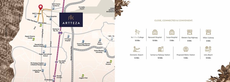 Paradigm Artteza Location Image