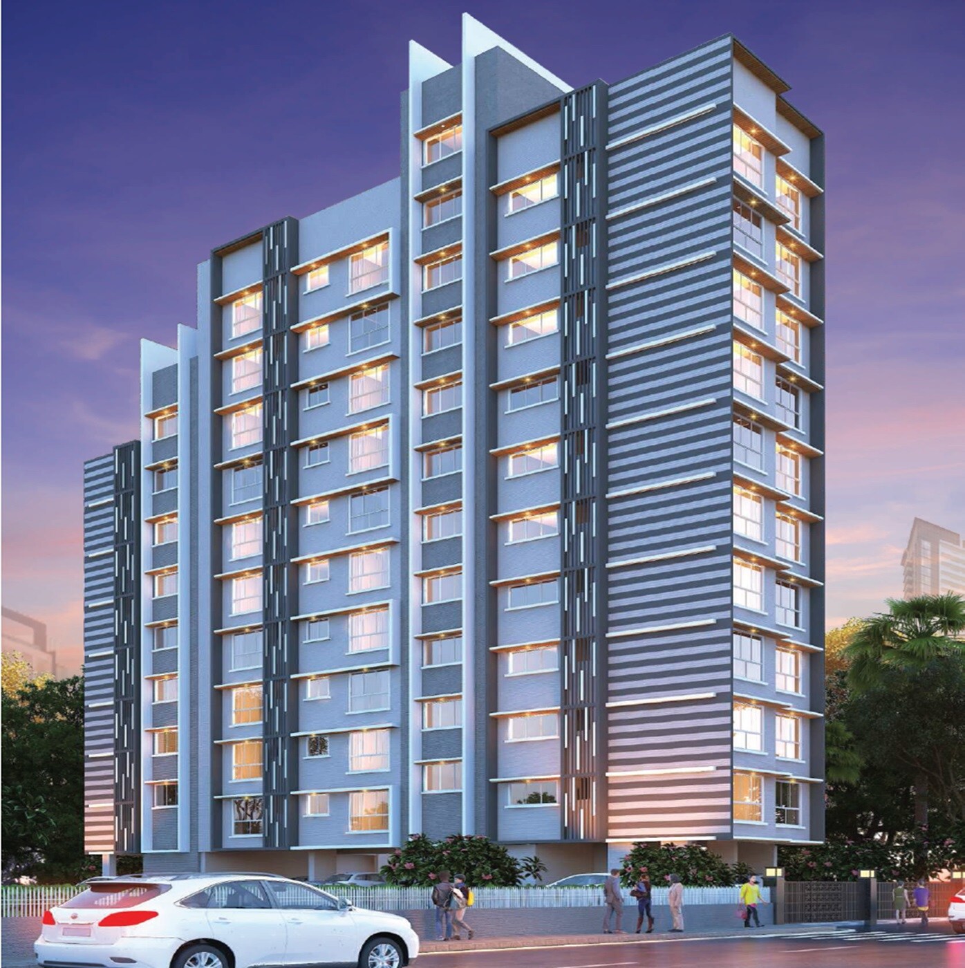 Param Preesha Paradise Apartment Exteriors