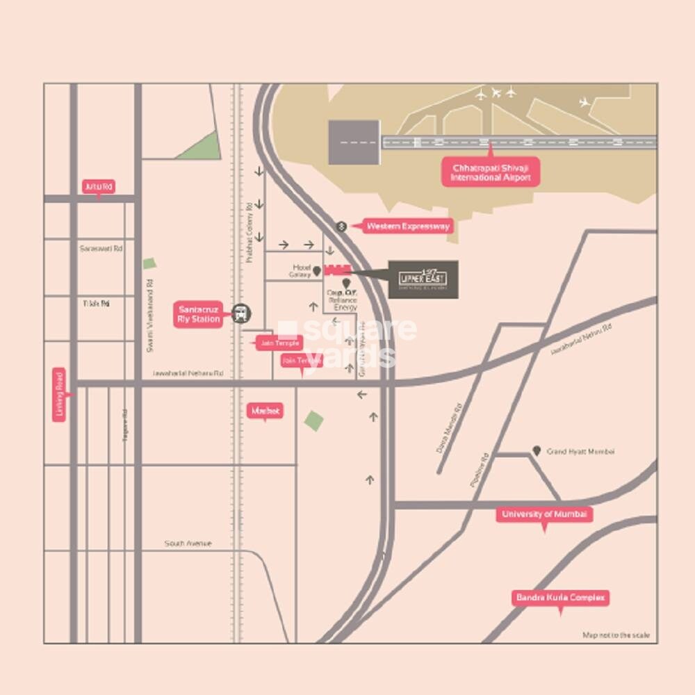 Paranjape 127 Upper East Location Image