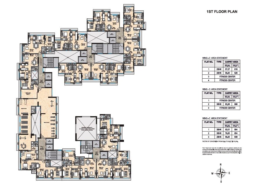 Paranjape Athena Floor Plans