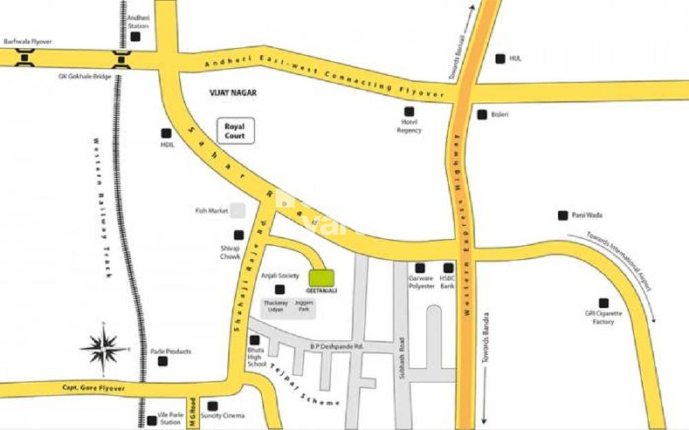 Paranjape Schemes Geetanjali Master Plan Image