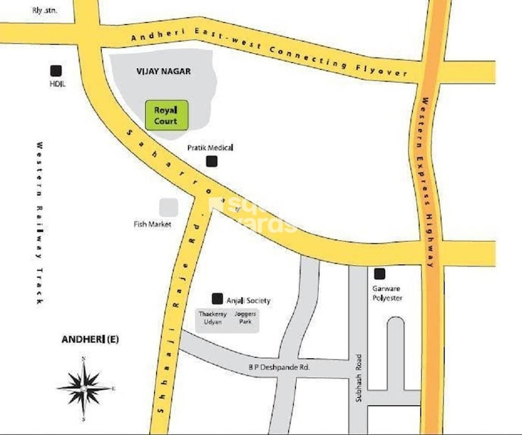 Paranjape Schemes Royal Court Location Image