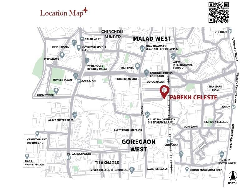 Parekh Celeste Location Image