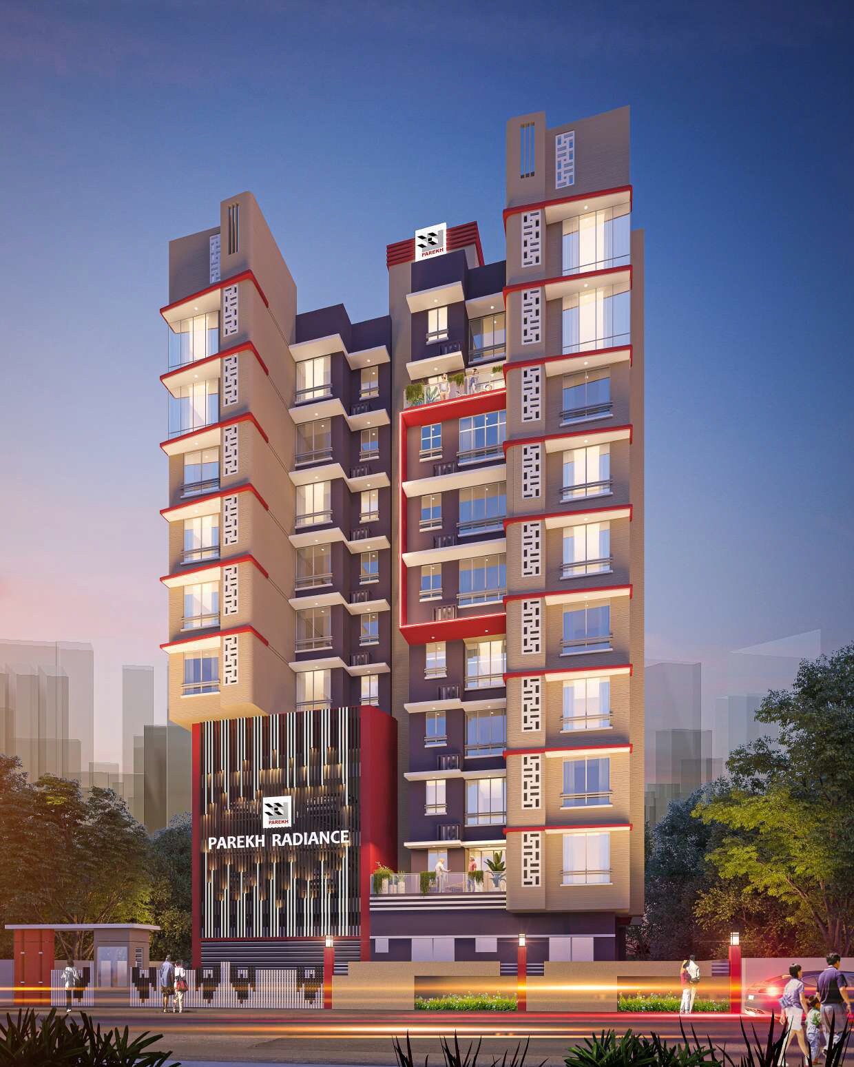 Parekh Radiance Apartment Exteriors
