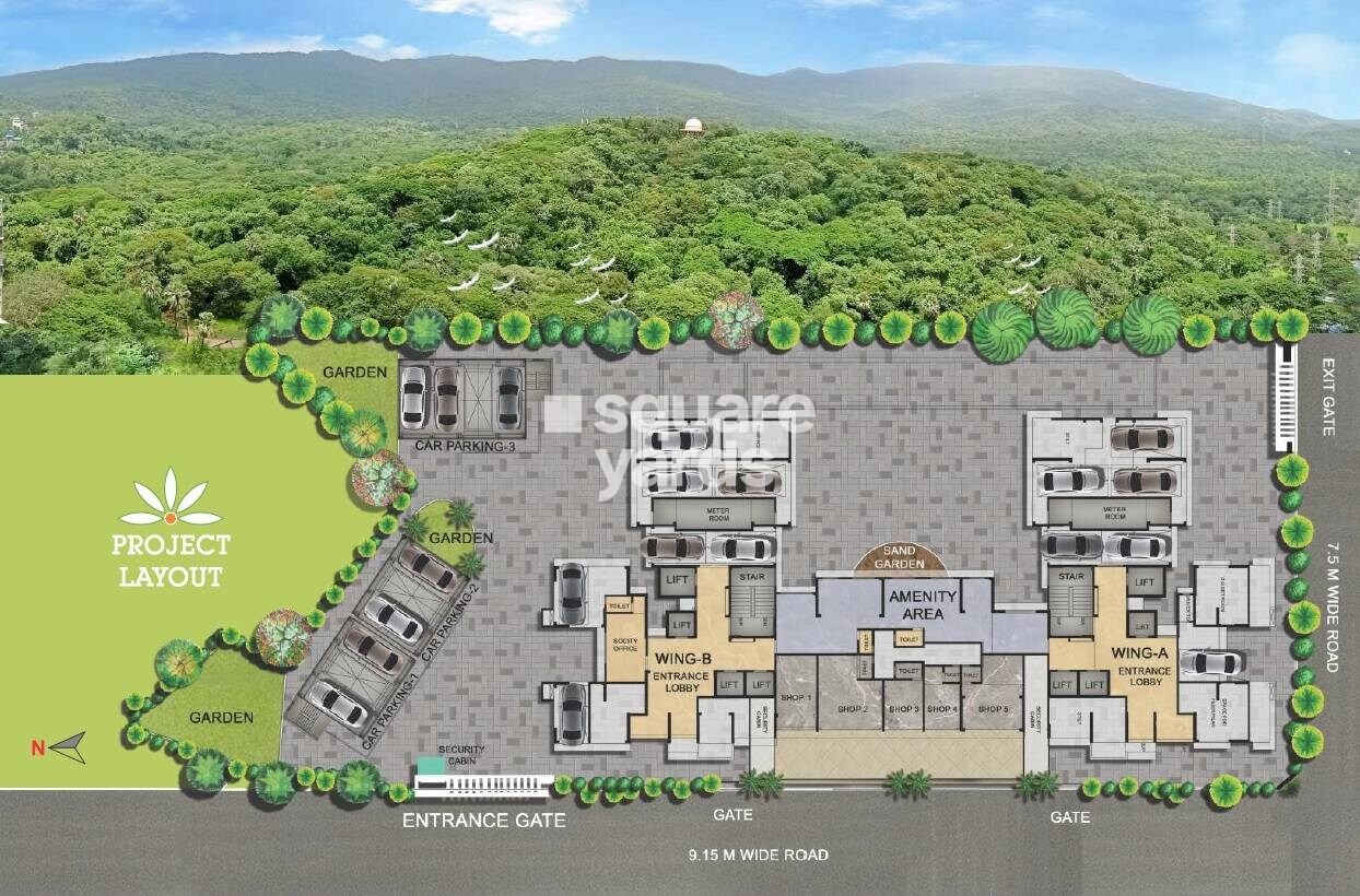 Parijat Hill View Master Plan Image