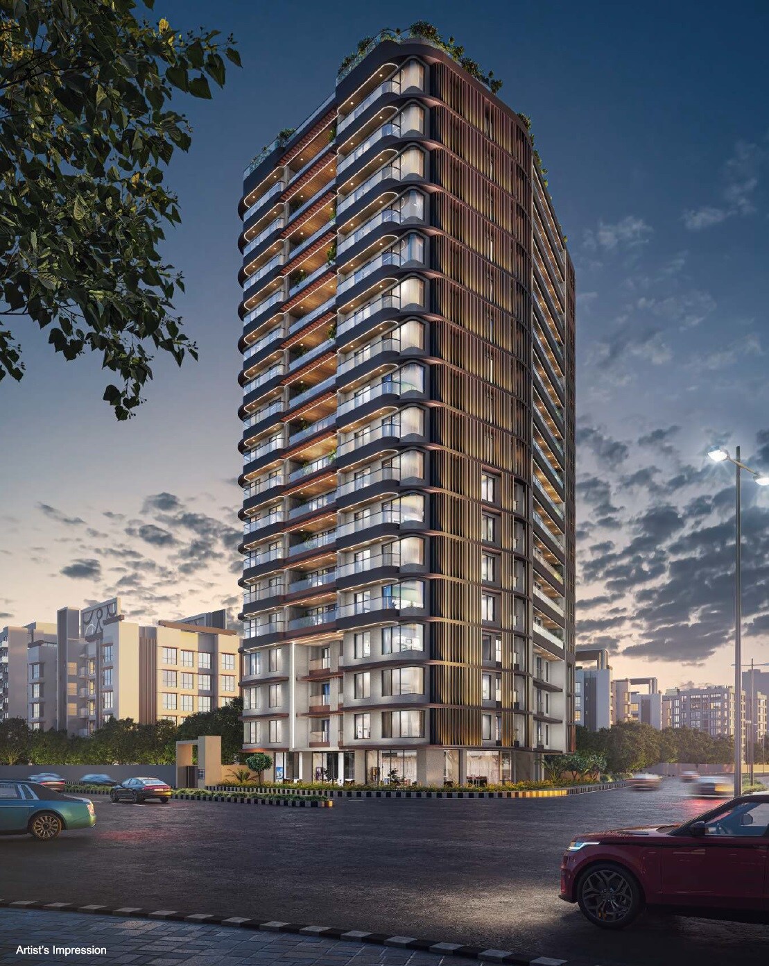 Parinee Elenora Apartment Exteriors 1