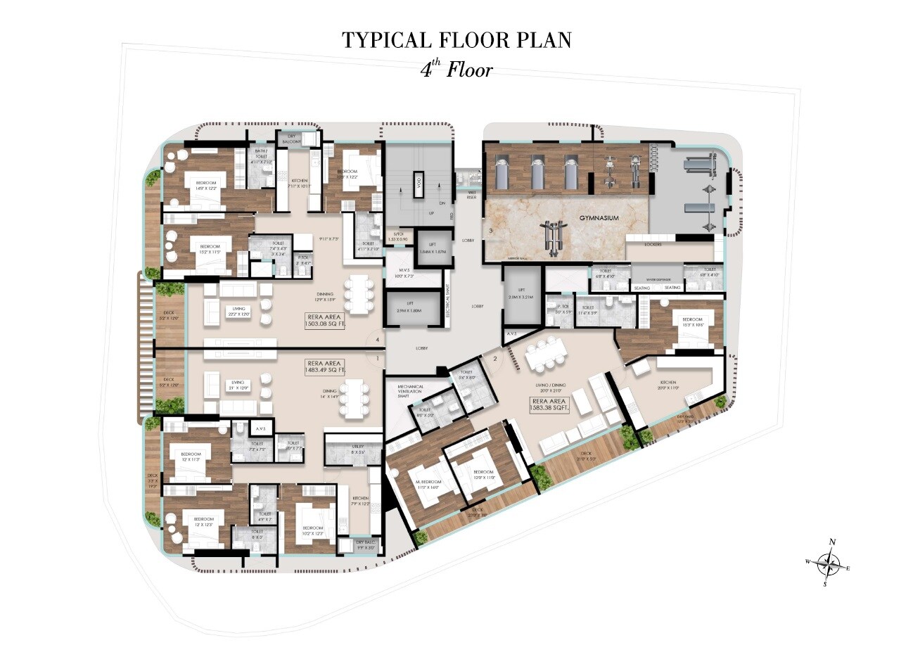 Parinee Elenora Floor Plans 1