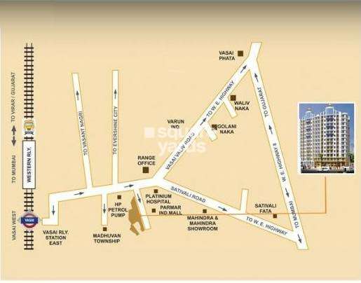 parmar jewel residency project location image1