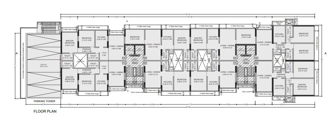 Parsh 66 Avenue Floor Plans