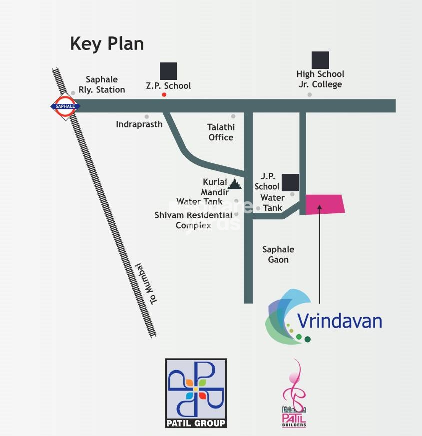 Patil Vrindavan Complex Location Image