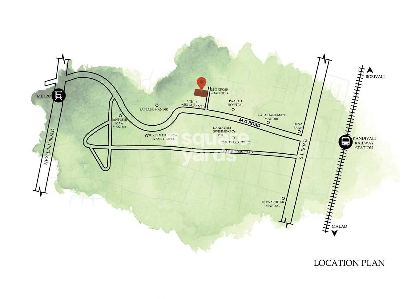 Pebble La Serena Tower Location Image