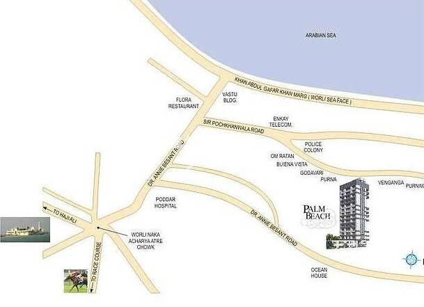 Peninsula Palm Beach Location Image