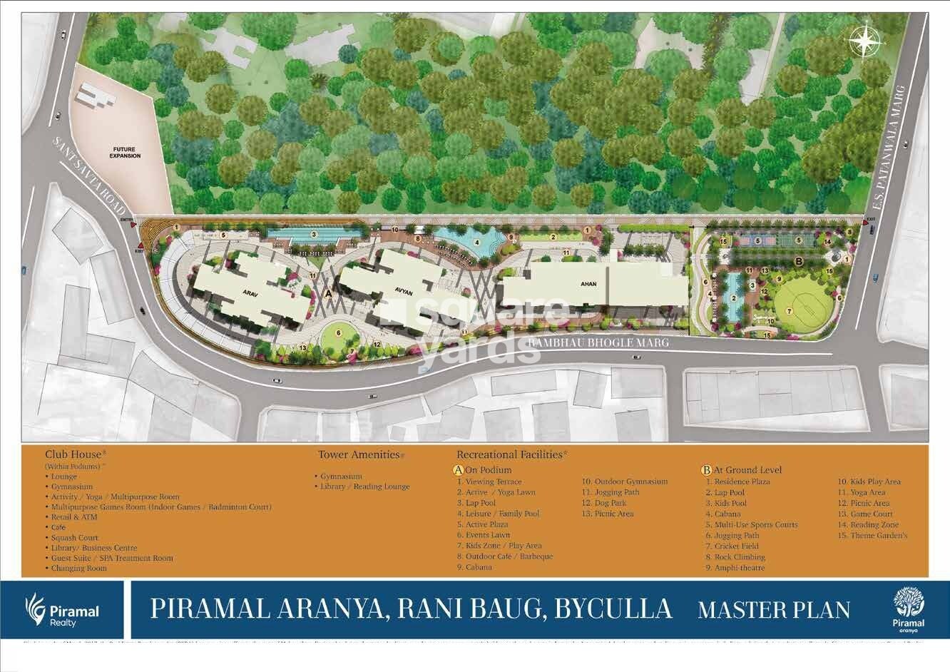 Piramal Aranya Ahan Master Plan 1