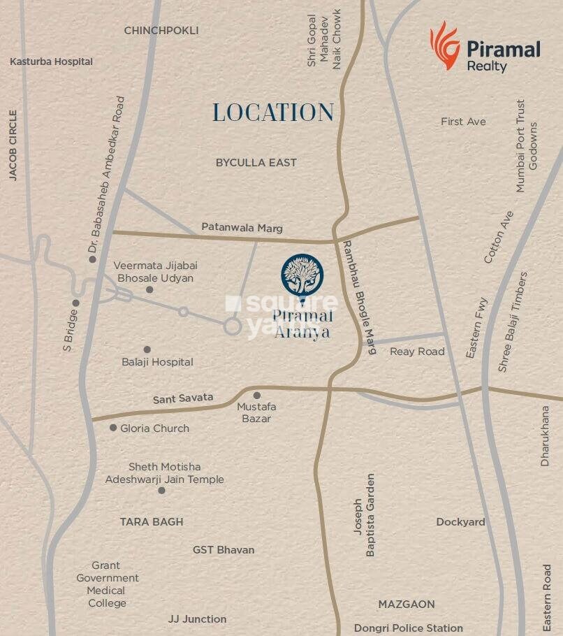 Piramal Aranya Arav Location Image