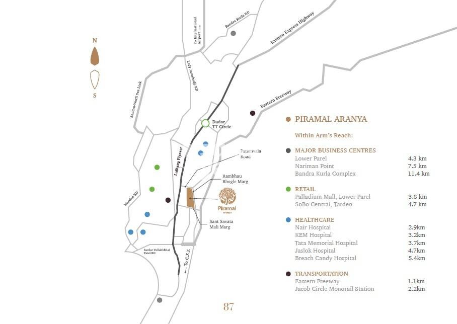 Piramal Aranya Location Image