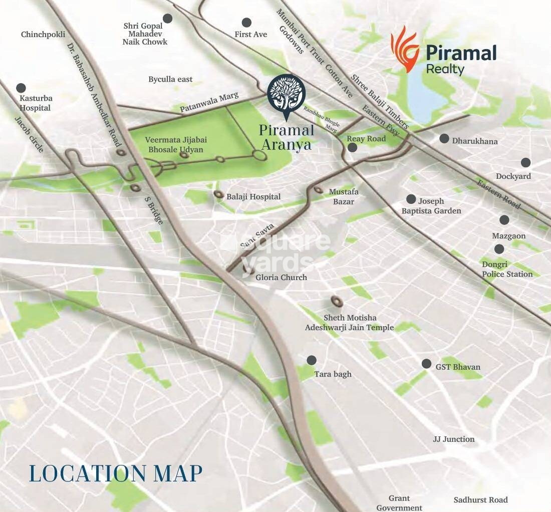 Piramal Aranya Wing B Location Image 2