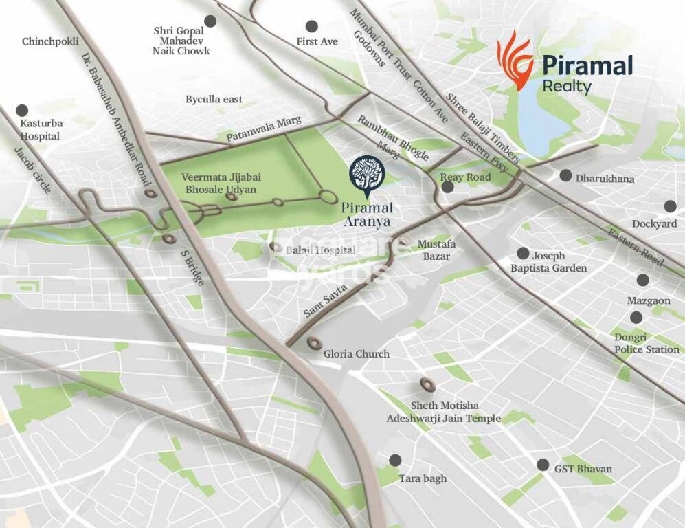 Piramal Aranya Wing C Mumbai Location Image