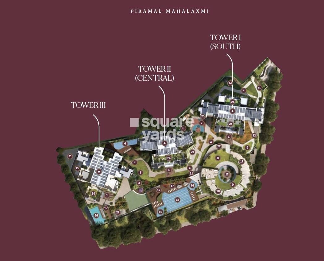 Piramal Mahalaxmi Central Tower Master Plan Image