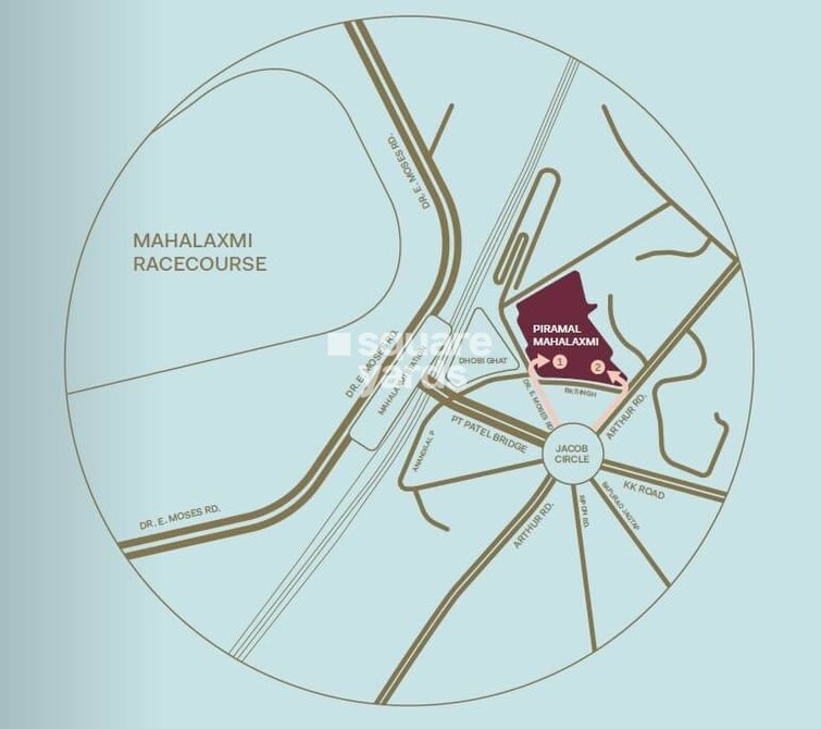 Piramal Mahalaxmi North Tower Location Image