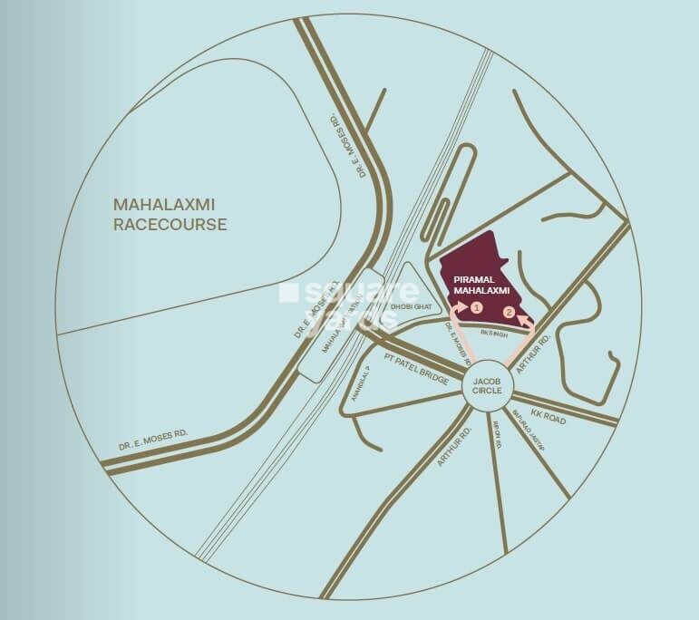 Piramal Mahalaxmi North Tower Location Image