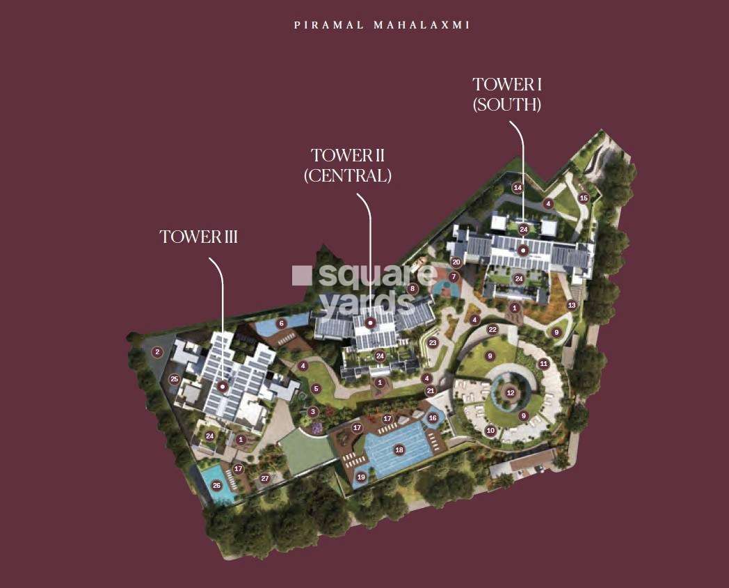 piramal mahalaxmi north tower master plan image5